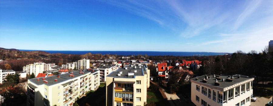 Bay View Apartment Mieszkanie Z Widokiem Na Zatoke Zoppot Exterior foto
