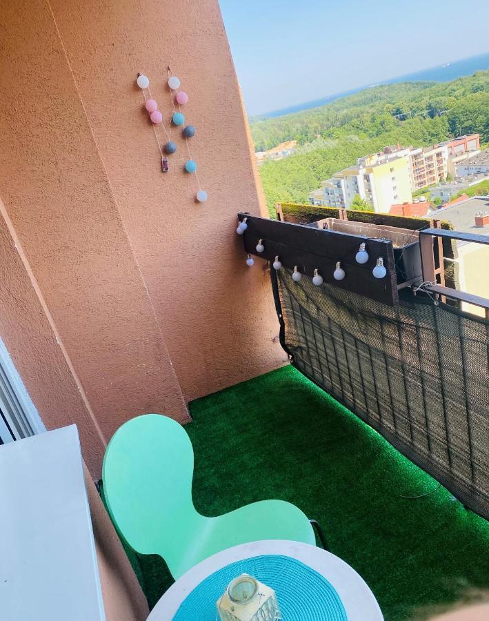 Bay View Apartment Mieszkanie Z Widokiem Na Zatoke Zoppot Exterior foto